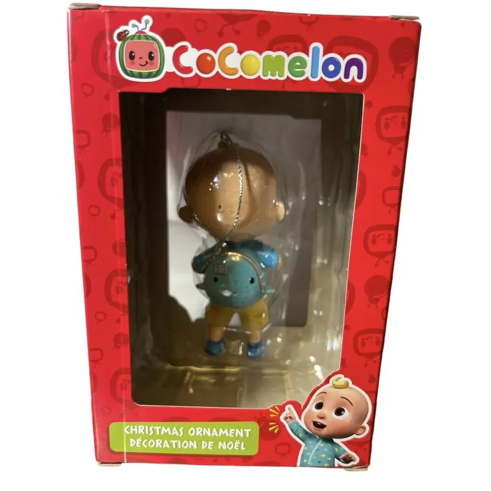 Christmas Cocomelon Holiday Tree Ornament JJ With Backpack 2022 Collector NEW!
